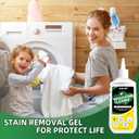 OLELON Mold Stain Remover Gel for Washing Machine Cleaner Front Loader Rubber Grout Cleaner Home Stain Removal Gel for Washer Showers Bathroom and Floor Tile - 300ML (5 Fl Oz (Pack of 2))