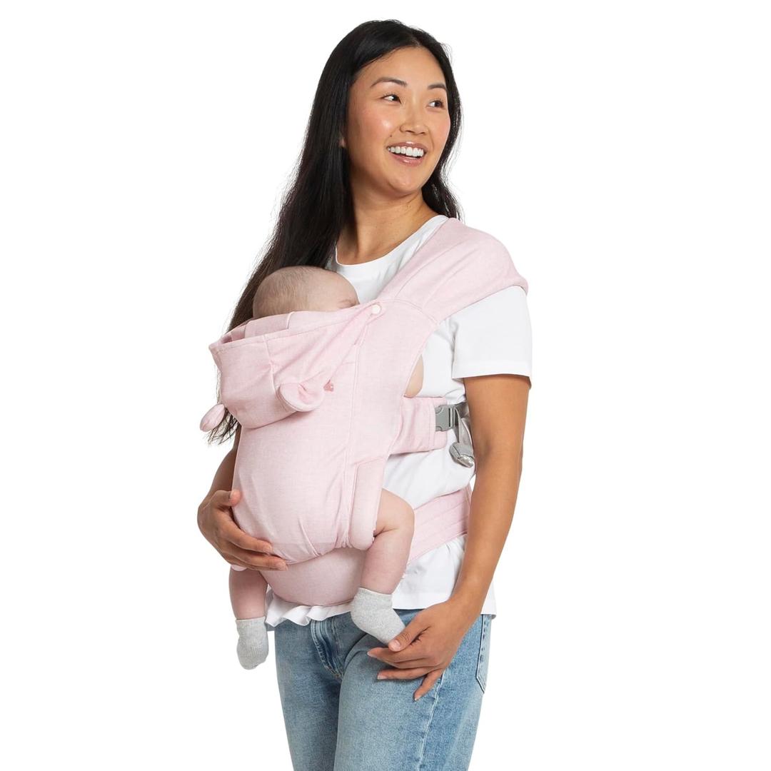babyGap by Delta Children Legacy 3-in-1 Baby Carrier  Newborn to Toddler (Holds 7.5 to 25 lbs.), Face-in and Face-Out Baby Carrier Wrap with Lumbar Support, Ergonomic, Blush babyGap by Delta Children Legacy 3-in-1 Baby Carrier  Newborn to Toddler (Holds 7.5 to 25 lbs.), Face-in and Face-Out Baby Carrier Wrap with Lumbar Support, Ergonomic, Blush