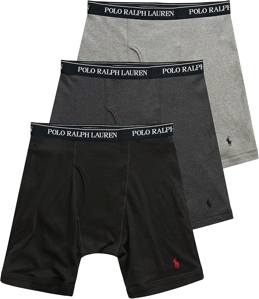 POLO RALPH LAUREN 3 Classic Fit Cotton Boxer Briefs