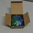 4 Pcs Fractal Fidget Hexagon,3D Printed Stress Relief Sensory Toys for ADHD,Autism,Kids&Adults,Whirling Spiral Design,Colorful Fidget Toy,Perfect for Holiday,Christmas,Birthday Gifts (Blue Green)