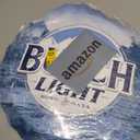 Desperate Enterprises Busch Light Stamped Shape Bottle Cap - Premium Aluminum Sign - Made in USA - 18" Round, 18 Inches Diameter