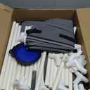 Lekereise 2-in-1 Cat Travel Carrier with Litter Box, (17.7" x2) x16.5"x13" Large Cat Carrier with Zipper Locks for Moving Across The Country (No Hammock) - Grey