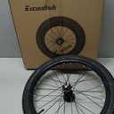 12/14/16/18/20 Inch Kids Bike Front Wheels Replacement with Solid Air Rubber Tire and Inner Tube, Bicycle Bike Wheels Don't Fit with Huffy Bike(13 Inch Wrench Included)