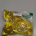 50 Pcs Gold Holiday Team Spirit Party Accessories Pom Pom Party Headbands Star Shape Sunglasses Bead Necklaces Stuff Favors for Birthday Wedding Supplies(Classic)