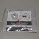 PrintWorks No-Shed Printable Silver Glitter Cardstock 8.5" x 11" - 15 Sheets - 104 lb/280 gsm Silver Glitter Paper - Sparkly Paper for School & Craft Projects - FSC Certified (00515)