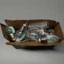 13FT Christmas Tree Snow Globe String Lights, 20 LED Clear Bulbs Christmas Tree String Lights for Bedroom, Wedding, Table Decoration, Outdoor Garden Party, Home Party Decorate(2 pcs)