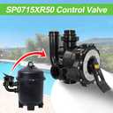 SP0715XR50 2 Inch Multiport Control Valve Compatible with Hayward Pro Series Vari-Flo Grid D.E. Filter