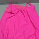 Yonique Womens Blouson Tankini Top No Bottom Loose Fit Swim Top Modest Tank Top (XX-Large, Pink)
