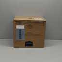 Amazon Basics Plastic Storage Containers with Secure Latching Lids, Stackable Organization Bins, Clear/Grey, 12 Quart, Set of 6