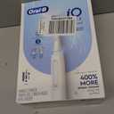 Oral-B iO Deep Clean Rechargeable Electric Toothbrush, White, iO Series 3 Limited, 1 Brush Heads, Travel Case, Pressure Sensor, 3 Cleaning Settings, 1-Minute Timer