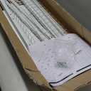 Over-The-Toilet Storage Rack, 4-Tier Bathroom Organizer Shelf Over Toilet with Adjustable Shelf and Basket, Freestanding Space Saver Bathroom Shelves Above Toilet for Room (Pure White)