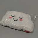 Microwave Unscented Heating Pad for Pain Relief, Moist Heat Pack Hot Compress for Period Cramps, Shoulder, Muscles, Cute Cloud Plush Heating Pad, Gift for Girl Women Kids, with Washable Cover