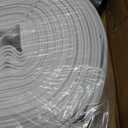 Fire Hose, 2" ID X 100 FT, Single Jacket EPDM Lined, 750 PSI Burst Pressure, Industrial Fire Hose with M F NST/NH Aluminum Couplings