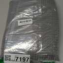 N&Y HOME 54 Inch Waffle Weave Shower Curtain with Snap-in Fabric Liner & 12 Metal Hooks Set - 54" x 72" Shower Stall Size, Hotel Style & Mesh Top Window, Machine Washable - Gray, 54x72