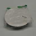 AOYITE Plastic Dinner Plates Reusable, Unbreakable Salad Plates set of 12, BPA Free Microwave & Dishwasher Safe Party Plate for Any Occasion, BBQ, Travel, Events (Grey Stone)