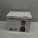 Toastmaster 5 Speed Blender with 48-oz Plastic Jar - Kitchen Blender with Stainless Steel Blades - For Fruit Smoothies & More - Multiple Speeds & Pour-Through Lid