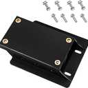 Torque Converter Motor Riser Plate Mount for Predator 196cc / 212cc Engine on Coleman Mini Bike Go Kart 1-3/4 Inch Lift Improved Power Transmission High Temperature Resistant Coating