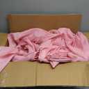 Showgeous 6 Pack Pink Tablecloth 60 x 102 Inch, Rectangle Table Cloth for 6 Foot Table, Wrinkle Resistant Washable Polyester Table Cover for Wedding Dining Table Buffet Parties and Camping
