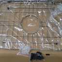 Sink Grid 18" X 12-1/2", Centered Drain with Corner Radius 1-1/2" (18" X 12-1/2" Centered Drain)