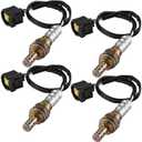 BDFHYK Oxygen Sensor Upstream Downstream O2, Compatible with Jeep Wrangler 2001-2018, 23159, SG1849, 234-4587, 15510, Replacement 4Pcs