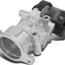Auto Dynasty EGR Exhaust Gas Recirculation Valve Compatible with Peugeot Fiat Ford Lancia 2.0L