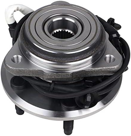 KUSATEC 515003 Front Wheel Hub and Bearing Assembly Fit for Ford Ranger Explorer, Mercury Mountaineer, Mazda B3000 B4000, 5 Lug w/ABS