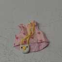 Guinea Pig Clothes,Rabbit Harness,Ferret Bunny Clothes with Pet Rabbit Harness and Leash Mini Hat Bag Cute Brooch for Kitten Small Animal Collars (Pink)