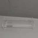 Jucoan 2 Pack Acrylic Flower Vase Rectangular, 24 Inch Long Low Clear Flower Vases with 24 Holes for Floral Arrangement, Home Office Wedding Thanksgiving Christmas Party Table Centerpieces Decor