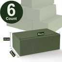 Floral Foam Blocks for Fresh and Artificial Flowers, 6 Pcs Each 8" L x 4" W x 2.8" H Wet and Dry Green Florist Foam for Weddings, Birthday Parties and Holiday Decorations