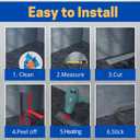 COUKIU Flexible Wall Base Moulding Trim, Peel and Stick Rubber Baseboard Molding, 4 Inch x 16.4 Feet Self-Adhesive Vinyl Wall Base Cove Base (Grey) (Gray)