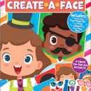 TS Shure by Bendon Create Funny Faces Magnetic Activity Tin with Illustrated Magnet Sheets and Playcard 50261