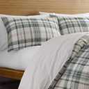 Eddie Bauer - Twin Comforter Set, Reversible Bedding with Matching Sham, Medium Weight, Dorm Essentials (Timbers Green)