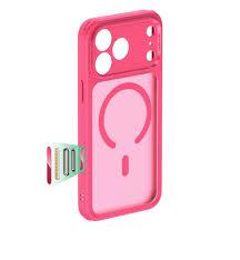 YFEMLAZ Magnetic for iPhone 17 Pro Max Case, Hot Pink
