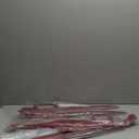 RT-TCZ Center Console Dashboard Panel Trim Inner Door Handle Cover Interior Trim Kit Decor Accessories for Jeep Grand Cherokee 2011-2020, Red Carbon Fiber