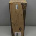 ZMISHIBO 2 Pack 52 Inch Outdoor Ceiling Fans with Remote, Black Ceiling Fan No light with Quiet Reversible DC Motor, 6 Speeds, 3 Blade Modern Ceiling Fans for Patio Living Room Bedroom Indoor