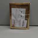 upsimples 8x10 Picture Frame, Display Pictures 5x7 with Mat or 8x10 Without Mat, Wall Hanging Photo Frame, Gold, Pack of 1 