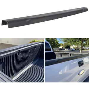 ECOTRIC Tailgate Top Cap Protector Molding Trim Cover Compatible with 2008-2016 Ford F250 F350 F450 Super Duty Replace for BC3Z-9940602-B FO1904104