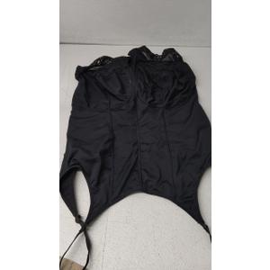 Tummy Control Shapewear Body Shaper for Women High Compression Butt Lifting Plus Size Body Shaper Tops with Lace Hem (No Size)