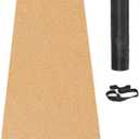 Cork Yoga Mat, with Cork Material as The Front and TPE as The Bottom of The Non-Slip Fitness Mat, Suitable for All Types of Yoga and Fitness Activities