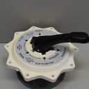 Fundyliue 270067 2 Inch Top Valve Assembly Replacement for Hiflow Top & Side Mount Pool Spa Multiport Valves