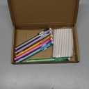 Outus 36 Pieces Eraser Pen Retractable Mechanical Include 6 Packs Eraser Pen and 30 Erasers Refill for School Office Painting Writing(Clear Color)