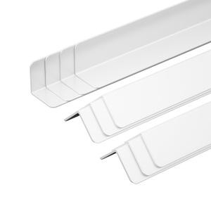 1-3/4"x1-3/4 x48 Wall Corner Protector Guards,(5-Pack) High-Density Wall Edge Shield,Heavy-Duty Trim Molding for Interior Corners,Furniture & Cabinet Edge Guard to Avoid Scratching
