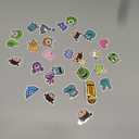 40Pcs Monsters Inc Stickers Pack, Cartoon Comedy Vinyl Waterproof Decals for Water Bottle,Laptop,Phone,Skateboard,Scrapbooking,Journaling Choice for Birthday Party Favor Supply