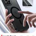 LeYi for iPhone-12-Pro-Max Case:[ Screen Protector X2+ Camera Cover X2] i Phone 12Pro Promax Cases Compatible with Magsafe Funda para iPhone12 Pro Max Magnetic Protective Heavy Duty Slim, Black