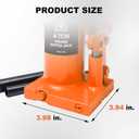 Jack Boss Bottle Jack 4 Ton (8,000 LBs) Hydraulic Car Jack, Fit for Auto Truck Repair and House Lift, Orange