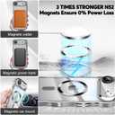 Misscase for iPhone Air Case with Privacy Screen Protector,Compatible with MagSafe,Cute Wave Frame Anti-Scratch Case with Camera Lens Protector Plating Bling Case for iPhone 17 Air Silver