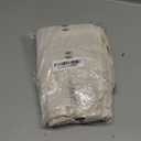 Artoid Mode Beige Ghost Halloween Placemats Set of 4, 12x18 Inch Soft Plush Faux Fur Wool Holiday Table Mats for Party Kitchen Dining Decoration