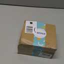 CAIYOULE Camera Case for Fujifilm Instax Mini 12 Instant Film Camera, Leather Protective Camera Crossbody Bag for Fuji Mini 12 with Photo Album, Adjustable Shoulder Strap, Pastel Blue-No Camera