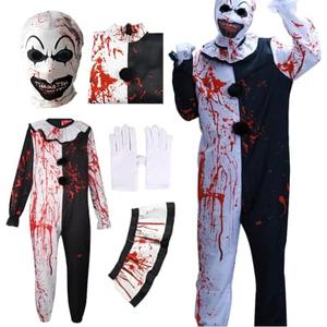 Movie Cosplay Costume Jumpsuit Uniform Outfit Full Set Halloween With Neck Mask. Size M