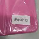 Case for iPad Air 13 Inch Case M3 2025/M2 2024, Slim Smart Cover iPad 13 Air M3 M2 Case with Translucent Hard Shell Back, Supports Touch ID, Auto Wake/Sleep - Pink